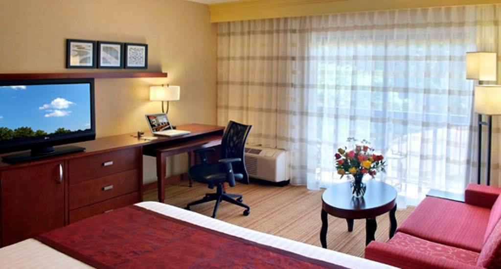 Courtyard By Marriott Rye Hotel Bagian luar foto